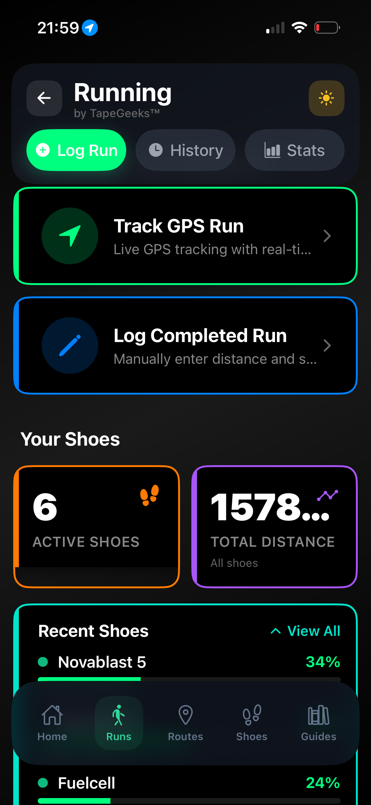 RunMate Pro GPS tracking